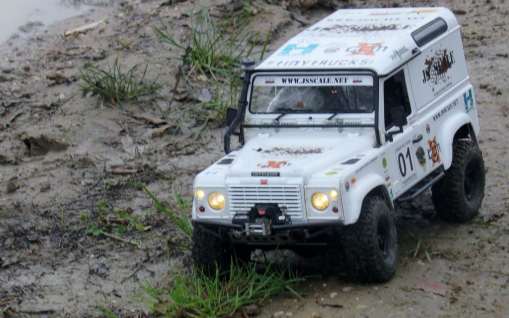 RC Scale-Crawler 4x4 blanc