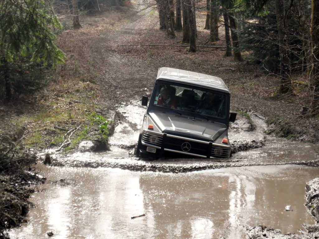 Randonnée 4x4 dans la boue