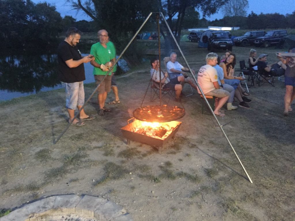 Activité de groupe barbecue club 4x4 Vallée de la Zorn