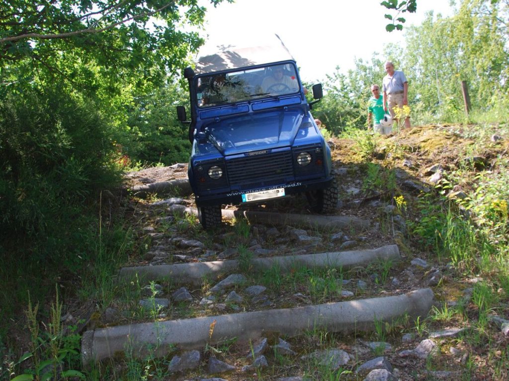 4x4 en descente club Steinbourg