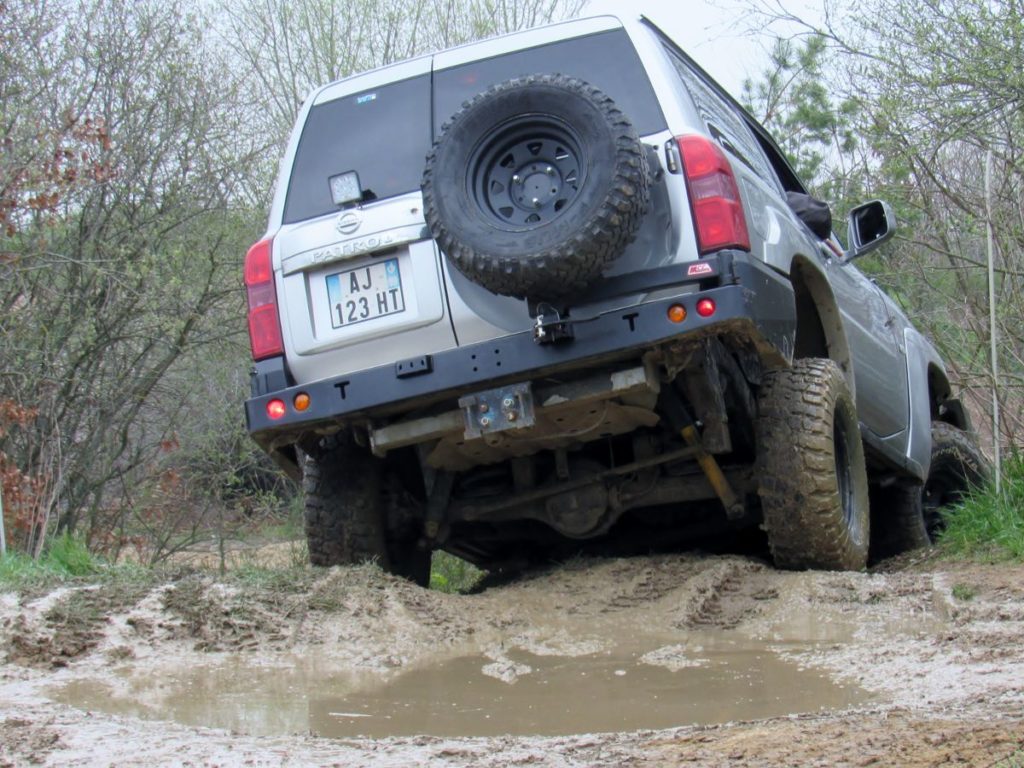 4x4 vue de dos